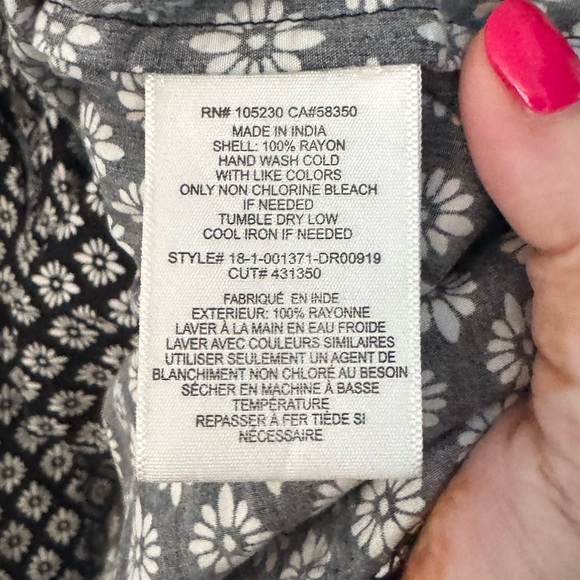 Joie Hagi Long-Sleeve Printed Short Dress - Picture 7 of 10